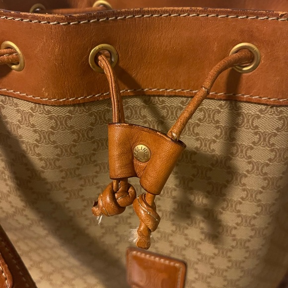 Celine drawstring vintage shoulder bag - Picture 8 of 16